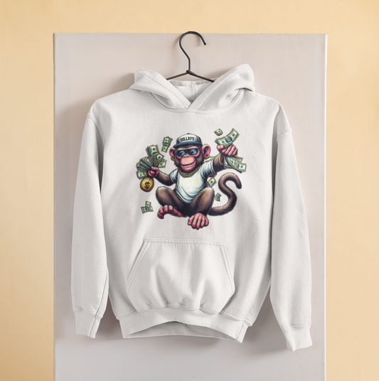 Dollars Monkey Hoodie